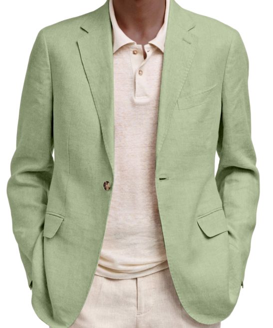 Men's Casual And Comfortable Solid Color Suit Jacket